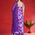 Women Floral Printed Anarkali Kurta with Palazzos & Dupatta