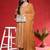 Women Bandhani Printed Empire Gotta Patti Kurta with Trousers & Dupatta