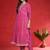 Women Leheriya Printed Empire Pure Cotton Kurta with Trousers & Dupatta