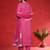 Women Leheriya Printed Empire Pure Cotton Kurta with Trousers & Dupatta