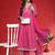 Women Leheriya Printed Empire Pure Cotton Kurta with Trousers & Dupatta