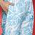 Women Floral Printed Cotton Anarkali Kurta with Trousers & Dupatta
