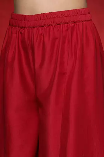 Women Regular Kurta with Trousers & Dupatta