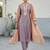Women Solid Kurta with Trouser & Dupatta