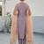 Women Solid Kurta with Trouser & Dupatta