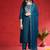 Women Ethnic Motifs Embroidered Kurta with Trouser & Dupatta