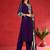Women Embroidered Regular Kurta with Trousers & With Dupatta