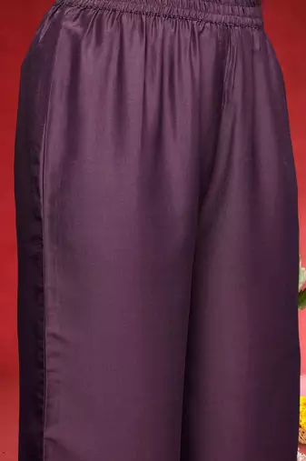 Women Floral Embroidered Regular Sequinned Kurta with Trousers & Dupatta
