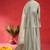 Women Angrakha Pure Silk Kurta with Sharara & Dupatta