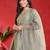 Women Angrakha Pure Silk Kurta with Sharara & Dupatta