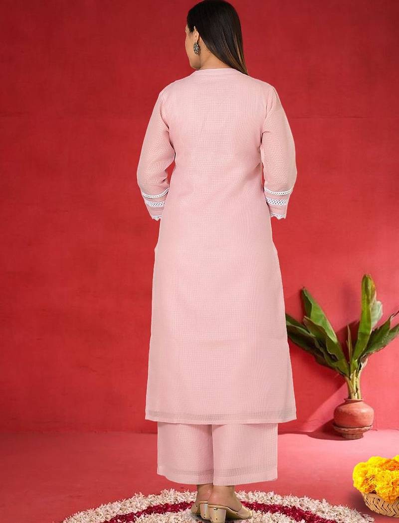Women Floral Regular Kurta with Trousers & Dupatta