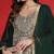 Ethnic Motifs Embroidered Thread Work Straight Kurta With Trousers & Dupatta