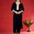 Floral Embroidered Velvet Zari Straight Kurta With Trousers & Dupatta
