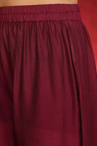 Women Ethnic Motifs Woven Design Kurta with Trouser & Dupatta