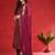 Women Ethnic Motifs Woven Design Kurta with Trouser & Dupatta
