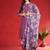 Women Floral Embroidered Kurta with Trouser & Dupatta