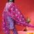 Floral Printed Thread Work Straight Kurta With Trousers & Dupatta