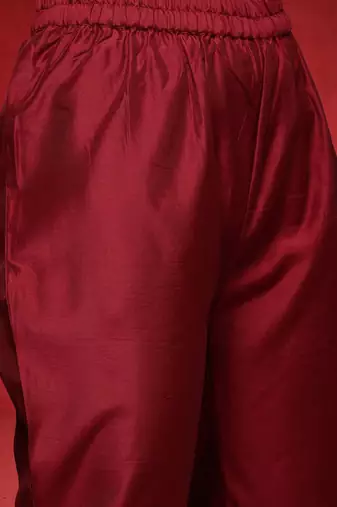 Women Floral Embroidered Kurta with Trouser & Dupatta