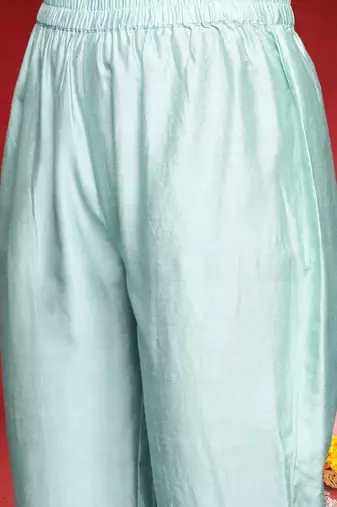 Women Floral Printed Kurta with Palazzo & Dupatta