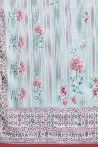 Women Floral Printed Kurta with Palazzo & Dupatta