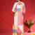 Geometric Printed V-Neck Straight Kurta With Trousers