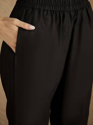 Women Striped Self Design Kurta with Trouser & Dupatta 3
