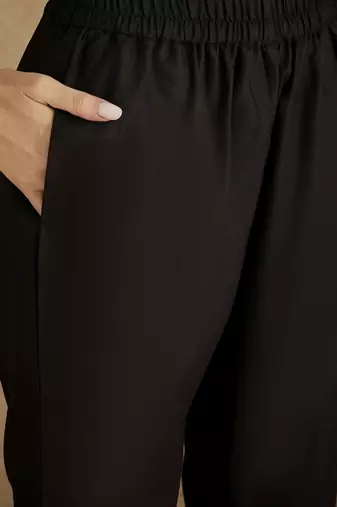 Women Striped Self Design Kurta with Trouser & Dupatta