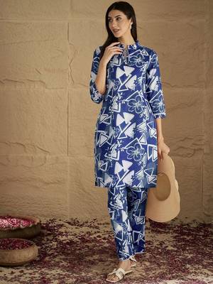 Women Floral Printed Kurta with Palazzo 4