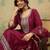Yoke Design Ethnic Motifs Straight Kurta With Trousers & Dupatta