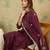 Yoke or Border Embroidered Zari Straight Kurta With Trousers & Dupatta