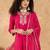 Women Ethnic Motifs Embroidered Kurta with Trouser & Dupatta