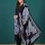 Floral Printed V-Neck Pure Cotton Straight Kurta With Trousers & Dupatta