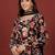 Floral Printed Round Neck Pure Cotton Anarkali Kurta With Trousers & Dupatta
