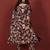 Floral Printed Round Neck Pure Cotton Anarkali Kurta With Trousers & Dupatta
