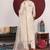 Floral Embroidered Round Neck Straight Kurta With Trousers & Dupatta
