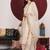 Floral Embroidered Round Neck Straight Kurta With Trousers & Dupatta