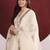 Floral Embroidered Round-V Straight Kurta With Trousers & Dupatta