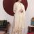 Floral Embroidered Round-V Straight Kurta With Trousers & Dupatta