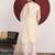 Floral Embroidered V-Neck Straight Kurta With Trousers & Dupatta