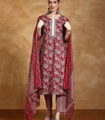 Women Paisley Printed Kurta with Trousers & Dupatta