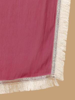 Women Woven Design Regular Kurta with Trousers & With Dupatta 4