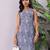 Paisley Printed V-Neck Sleeveless Pure Cotton Kurta With Palazzos
