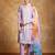 Women Floral Embroidered Cotton Kurta with Trousers & Dupatta