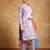 Women Floral Embroidered Cotton Kurta with Trousers & Dupatta