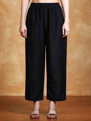 Women Solid Kurta with Trousers & Dupatta 7