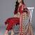Women Woven Design Embroidered Kurta with Trousers & Dupatta