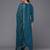 Women Ethnic Motifs Embroidered Kurta with Trousers & With Dupatta