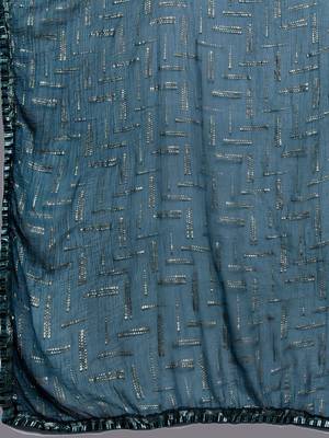 Women Ethnic Motifs Embroidered Kurta with Trousers & With Dupatta 5