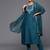 Women Ethnic Motifs Embroidered Kurta with Trousers & With Dupatta
