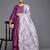 Round Neck Straight Kurta With Trousers & Dupatta